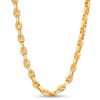 Thumbnail Image 0 of Made in Italy Men's 6.0mm Gucci Mariner Chain Necklace in 14K Gold - 22"