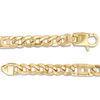 Thumbnail Image 2 of Made in Italy Men's 5.25mm Curb Chain Bracelet in 14K Gold - 9.0"