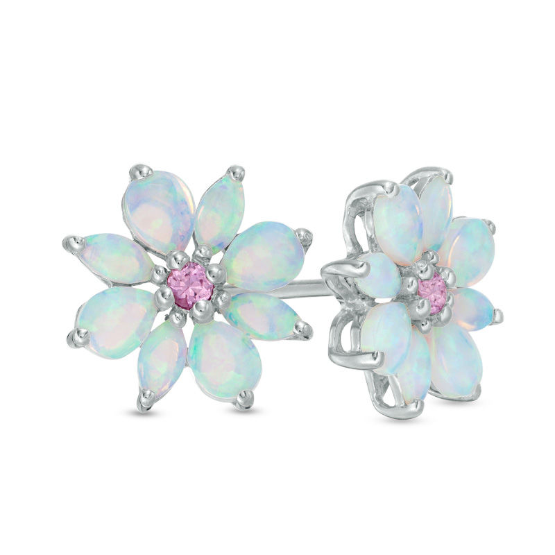 flower stud earrings