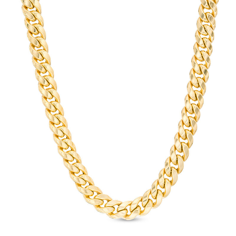 Solid 18 K yellow Gold Cuban link necklace with pave set Diamond heart  pendant For Sale at 1stDibs | 18 karat gold cuban chain, cuban link with  heart pendant, timeless pave chain