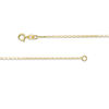 Thumbnail Image 1 of Made in Italy 1.27mm Mirror Link Chain Necklace in 14K Gold - 20"
