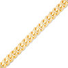 Thumbnail Image 1 of Made in Italy Men's 6.8mm Cuban Link Chain Bracelet in 14K Gold - 8.5"
