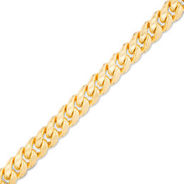 Made in Italy Men's 6.8mm Cuban Link Chain Bracelet in 14K Gold - 8.5&quot;