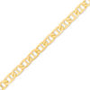 Thumbnail Image 1 of Made in Italy 5.5mm Diamond-Cut Mariner Chain Bracelet in 14K Gold - 8.5"