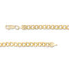 Thumbnail Image 2 of Men's 5.3mm Curb Chain Necklace and Bracelet Set in 10K Gold