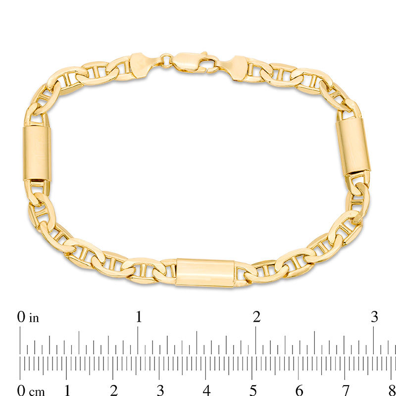 Main Image 3 of 5.65mm Mariner Chain Bracelet in 10K Gold - 8.5"