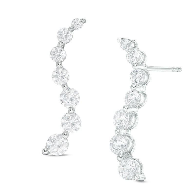 Journey shop diamond earrings