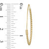 Made in Italy Oval Cascading Hoop Earrings in 14K Gold