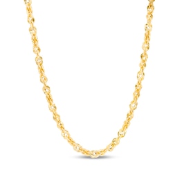Made in Italy Men's 4.0mm Loose Rope Chain Necklace in 14K Gold - 27.5&quot;