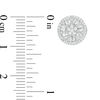 Thumbnail Image 2 of 1/2 CT. T.W. Baguette and Round Multi-Diamond Frame Stud Earrings in 10K White Gold
