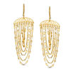 Thumbnail Image 0 of Made in Italy Mirror Chain Looping Multi-Strand Drop Earrings in 14K Gold