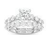 Thumbnail Image 0 of Adrianna Papell 2-1/4 CT. T.W. Certified Diamond Bridal Set in 14K Two-Tone Gold (I/I1)