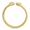 Thumbnail Image 3 of EFFY™ Collection 1/6 CT. T.W. Diamond Hammered Open Shank Ring in 14K Gold - Size 7