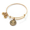 Thumbnail Image 1 of Alex and Ani Path of Life Charm Bangle in Gold-Tone Brass