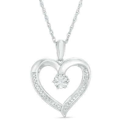 アクセサリーその他 New Diamante Heart Pendant Diamond Heart Pendant + Accent Stones – INDV Apparel