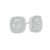 Thumbnail Image 0 of Diamond Accent Cushion Stud Earrings in Sterling Silver