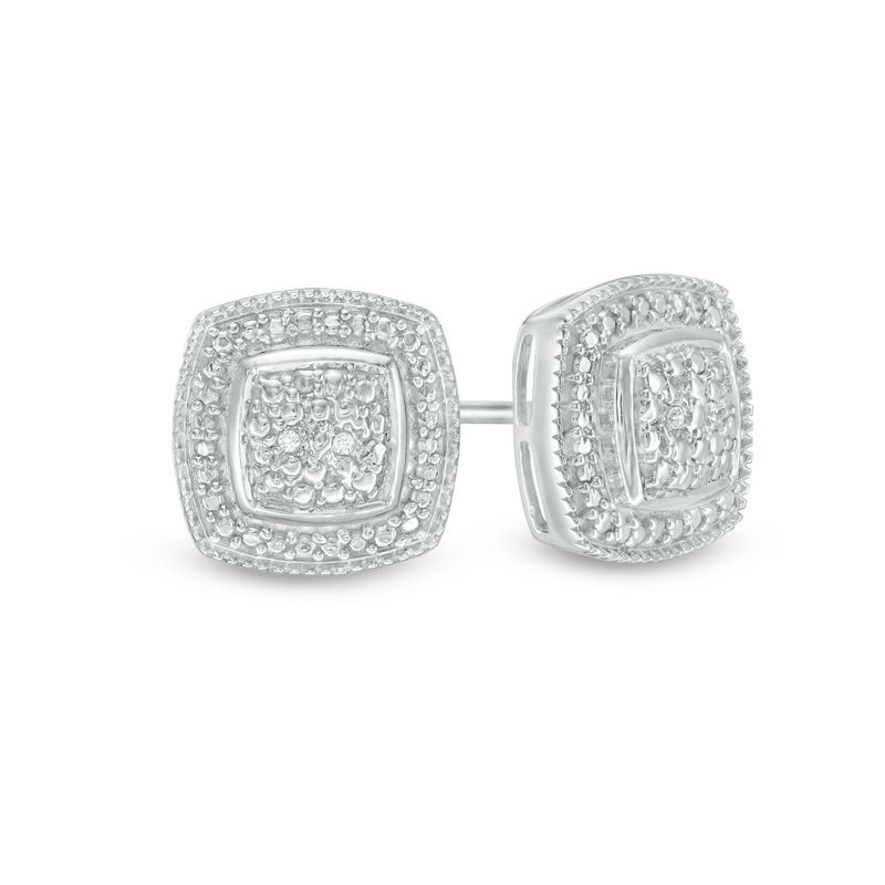 Diamond accent on sale stud earrings