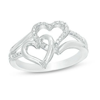 ladies silver rings