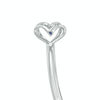 Thumbnail Image 1 of The Kindred Heart from Vera Wang Love Collection Cultured Freshwater Pearl and Diamond Bangle in Sterling Silver - 7.5"