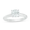 Thumbnail Image 1 of 1 CT. Certified Diamond Solitaire Engagement Ring in 14K White Gold (I/SI2)
