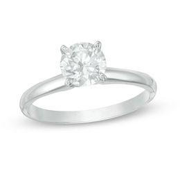 Affordable Solitaire Diamond Engagement Rings | Zales Outlet