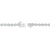 Thumbnail Image 2 of 1/10 CT. T.W. Diamond Orbit Bracelet in Sterling Silver - 7.25"
