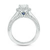 Thumbnail Image 2 of Vera Wang Love Collection 1-3/4 CT. T.W. Certified Diamond Frame Engagement Ring in Platinum (I/SI2)
