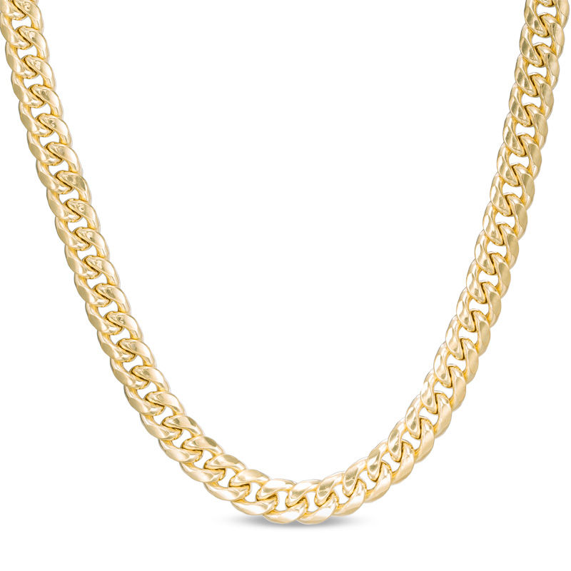 10k Gold Rolex Chain Link Necklace for Men Women