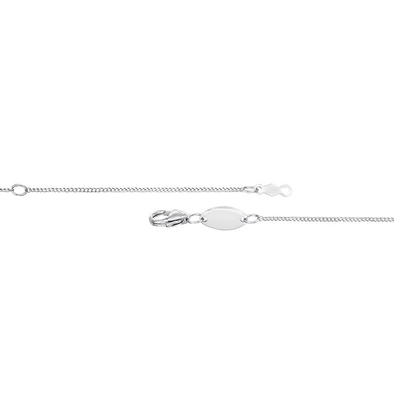 Main Image 6 of Interwoven™ 1/10 CT. T.W. Diamond Pendant in Sterling Silver - 19"