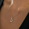 Thumbnail Image 8 of Interwoven™ 1/10 CT. T.W. Diamond Pendant in Sterling Silver - 19"