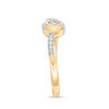 Thumbnail Image 2 of Interwoven™ 1/10 CT. T.W. Diamond Ring in 10K Gold