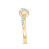 Thumbnail Image 3 of Interwoven™ 1/10 CT. T.W. Diamond Ring in 10K Gold