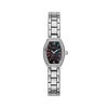 Thumbnail Image 0 of Ladies' Caravelle by Bulova Crystal Accent Watch with Tonneau Black Mother-of-Pearl Dial (Model: 43L204)