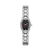 Thumbnail Image 1 of Ladies' Caravelle by Bulova Crystal Accent Watch with Tonneau Black Mother-of-Pearl Dial (Model: 43L204)