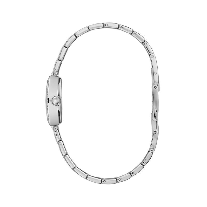 Main Image 2 of Ladies' Caravelle by Bulova Crystal Accent Watch with Tonneau Black Mother-of-Pearl Dial (Model: 43L204)