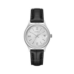 Ladies' Caravelle by Bulova Strap Watch with Silver-Tone Dial (Model: 43M116)