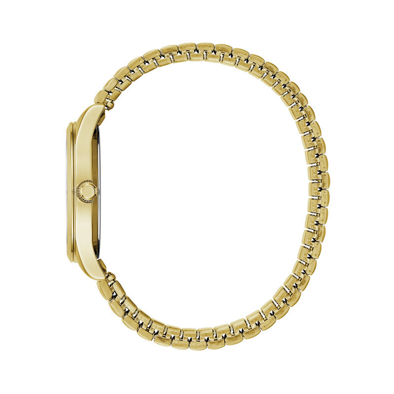 Main Image 2 of Ladies' Caravelle by Bulova Gold-Tone Expansion Watch with White Dial (Model: 44M113)