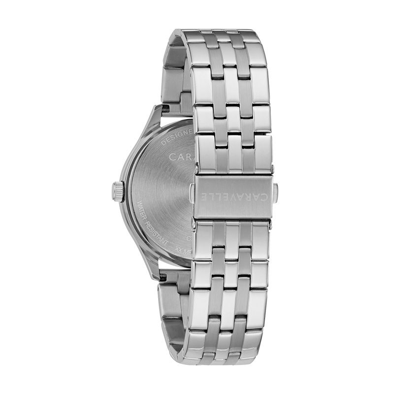 Main Image 3 of Men's Caravelle by Bulova Watch with Blue Dial (Model: 43B151)