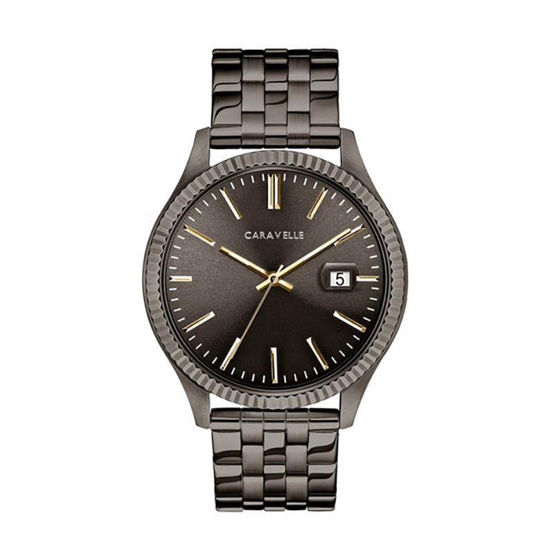 Main Image 1 of Men's Caravelle by Bulova Gunmetal IP Watch (Model: 45B149)