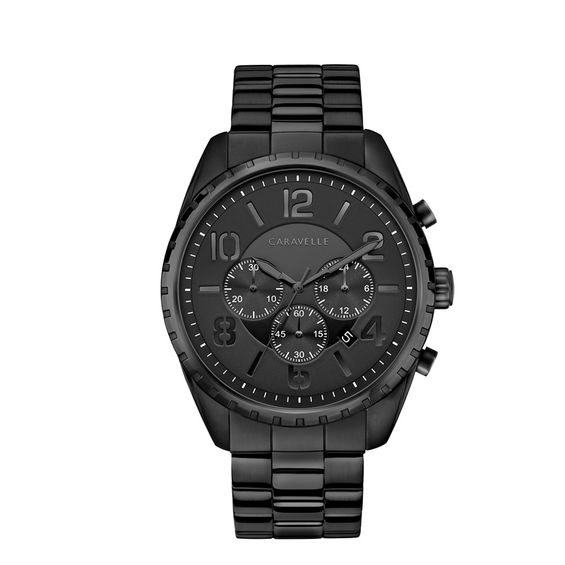 Bulova watch all black shop