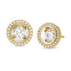 Magnificence™ 1/3 CT. T.W. Diamond Frame Stud Earrings in 10K Gold