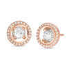 Thumbnail Image 0 of Magnificence™ 1/3 CT. T.W. Diamond Frame Stud Earrings in 10K Rose Gold