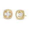 Thumbnail Image 0 of Magnificence™ 1/3 CT. T.W. Diamond Cushion Frame Stud Earrings in 10K Gold