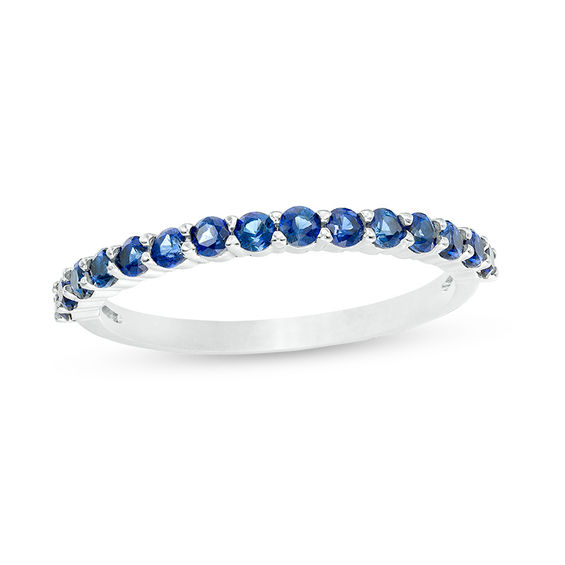 Lab created sapphire band clearance