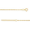 Thumbnail Image 2 of Dolphin Station Anklet in 10K Gold - 10"