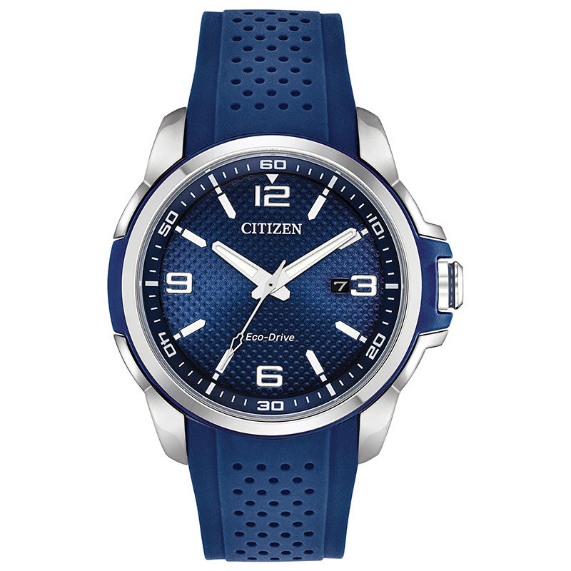 Main Image 1 of Men's Drive from Citizen Eco-Drive® AR Strap Watch with Blue Dial (Model: AW1158-05L)