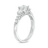 Thumbnail Image 1 of 1-1/5 CT. T.W. Certified Diamond Past Present Future® Engagement Ring in 14K White Gold (I/I2)