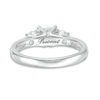Thumbnail Image 2 of 1-1/5 CT. T.W. Certified Diamond Past Present Future® Engagement Ring in 14K White Gold (I/I2)