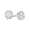 Thumbnail Image 0 of 1/8 CT. T.W. Composite Diamond Frame Stud Earrings in 10K White Gold