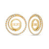 Thumbnail Image 0 of Diamond-Cut Coil Earring Jackets in 10K Two-Tone Gold